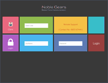 Tablet Screenshot of noblegears.com